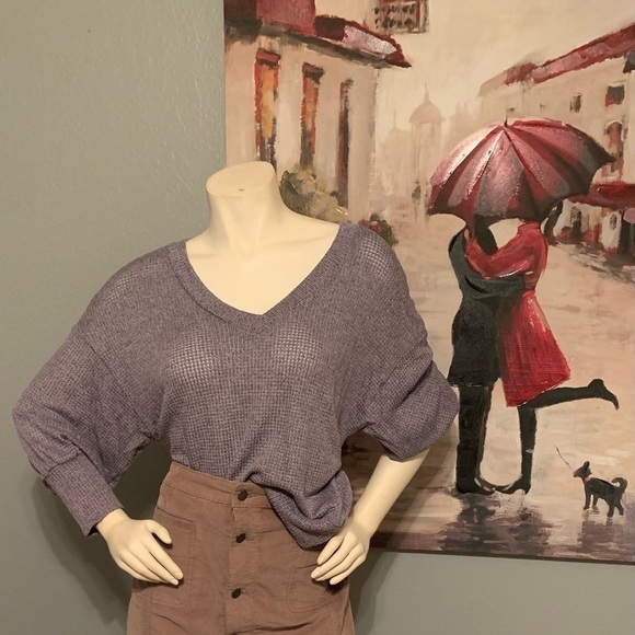 NWT Ginger G Women’s Lavender sweater, size small. - Picture 4 of 6